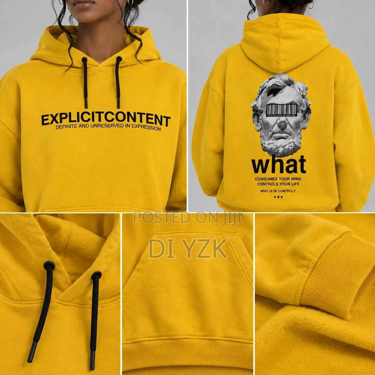 Yellow Hoodie