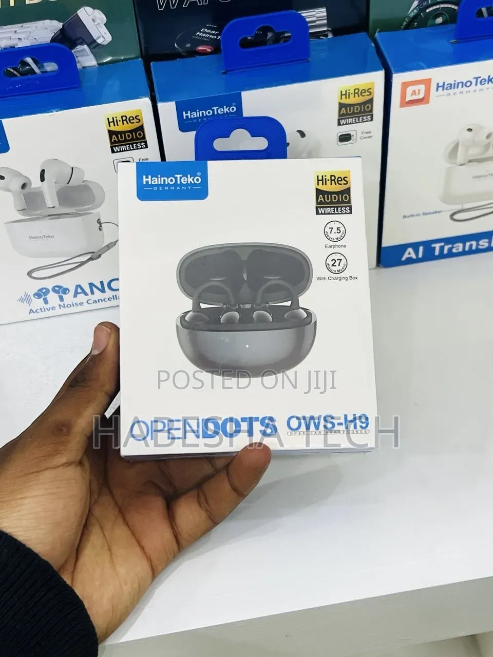 HainoTeko OPEN DOTS OWS-H9 AirPod BassHaven