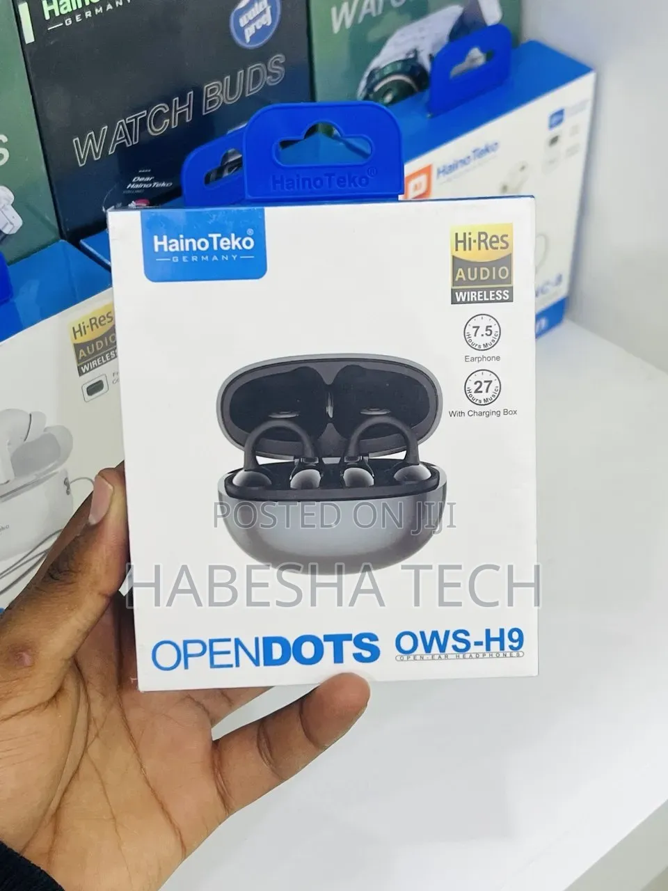 HainoTeko OPEN DOTS OWS-H9 AirPod WaveSync