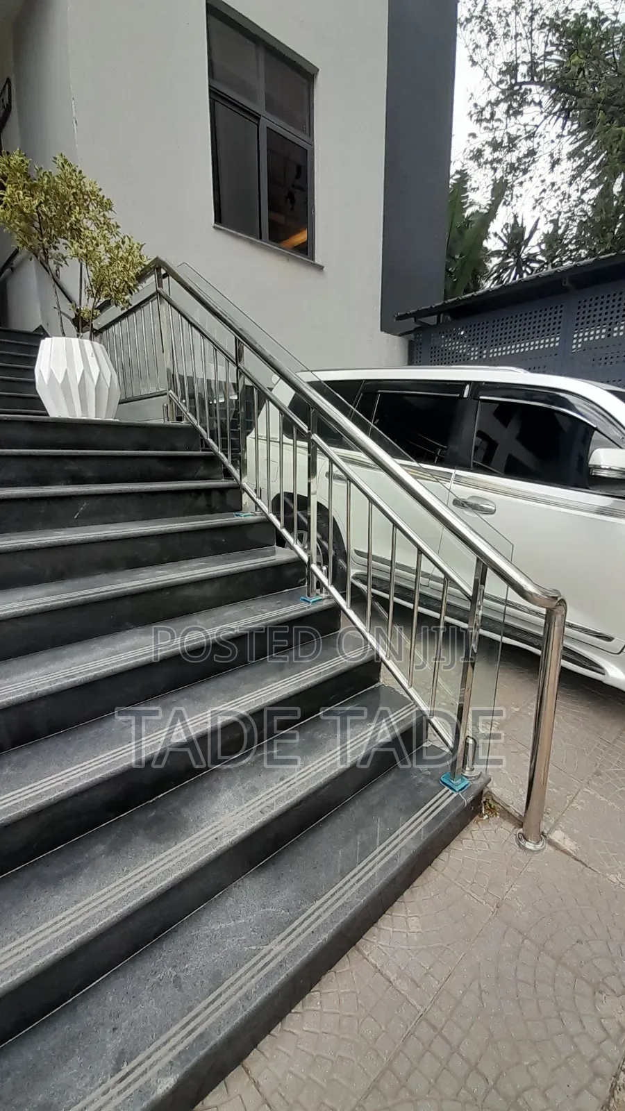 Muaz Stianless Steel Handrail Work Addis
