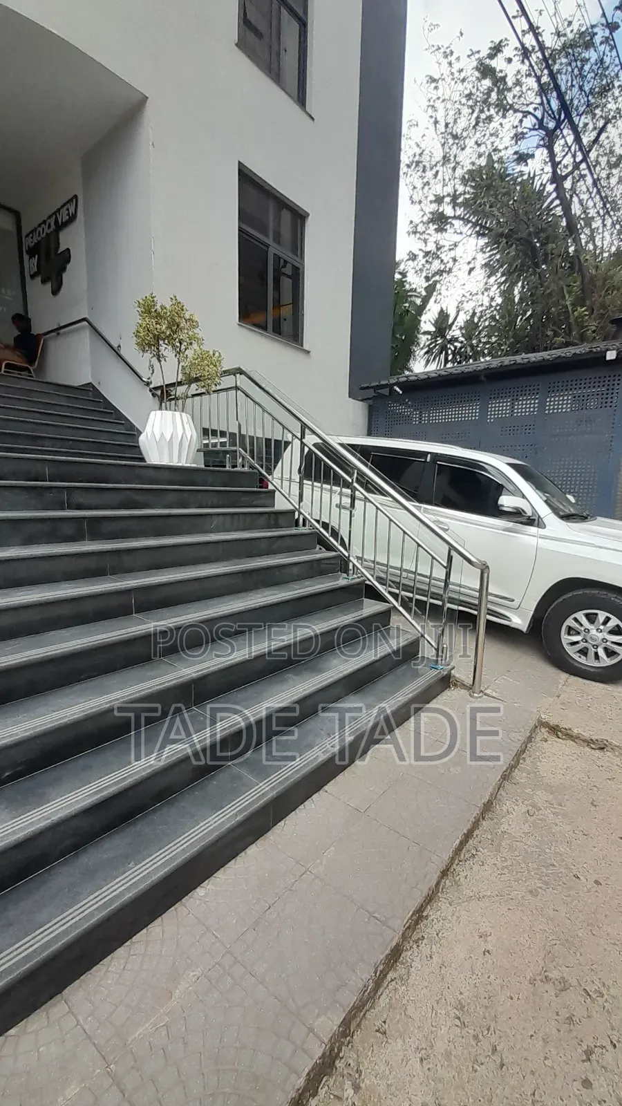 Muaz Stianless Steel Handrail Work Addis