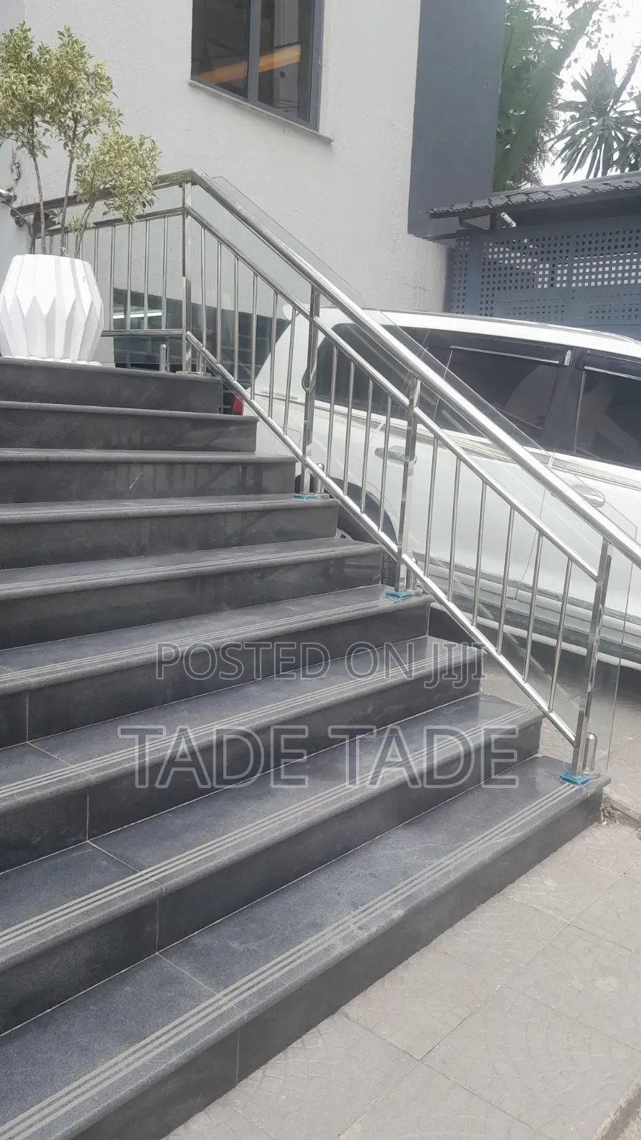 Muaz Stianless Steel Handrail Work Addis