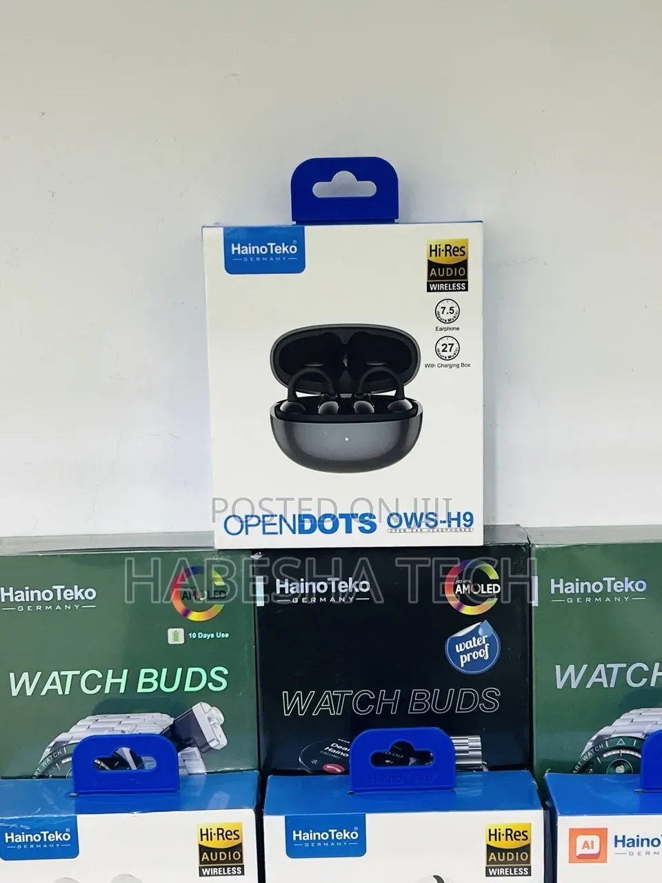 HainoTeko OPEN DOTS OWS-H9 AirPod BeatForge