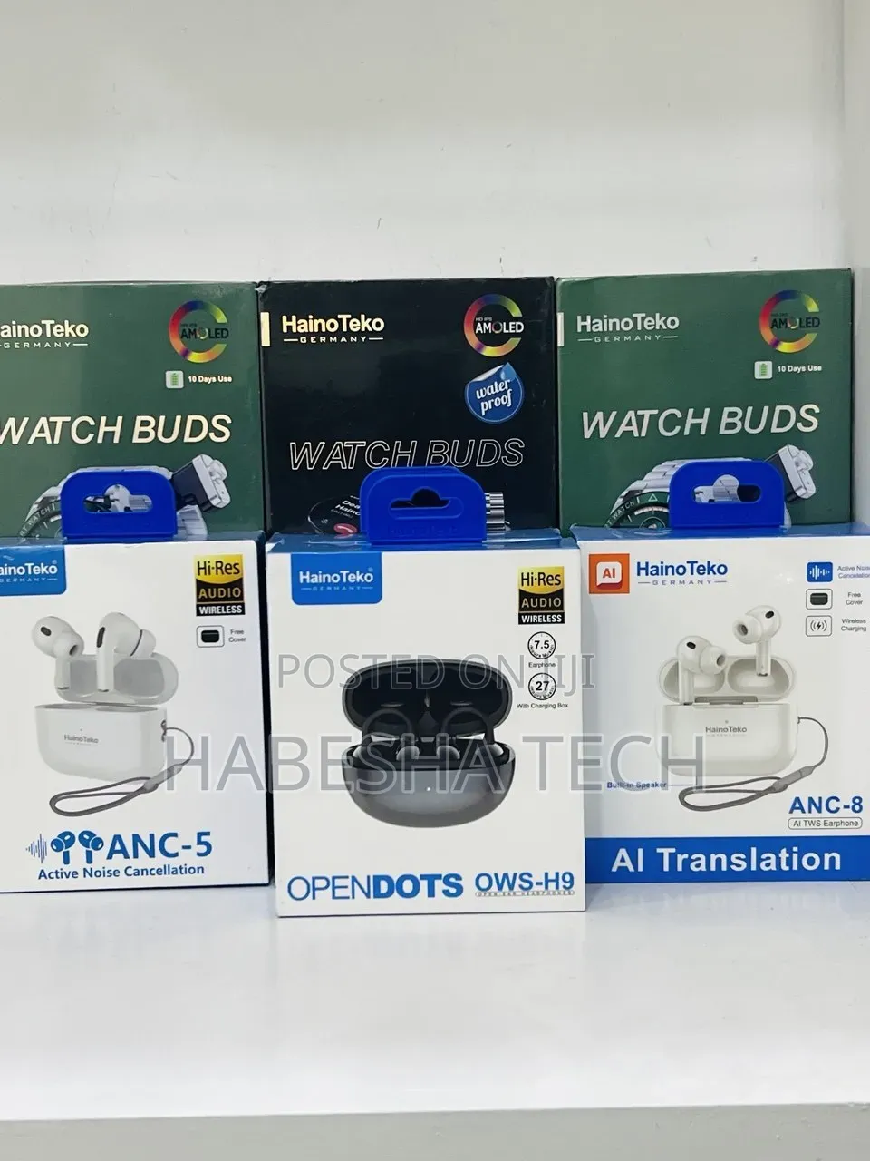 HainoTeko OPEN DOTS OWS-H9 AirPod SonicTrail