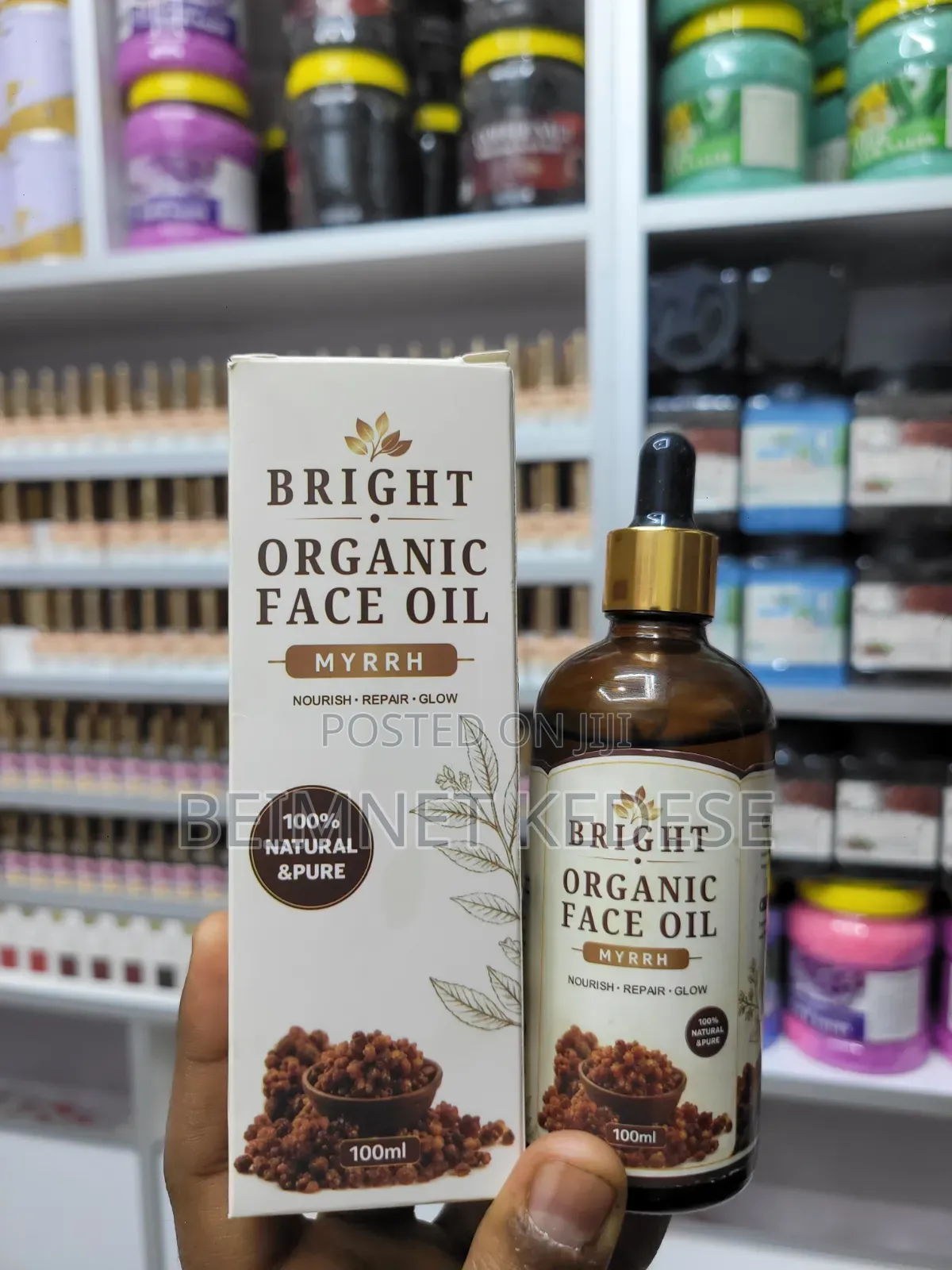 Bright Organic Face Oil (Myrrh)