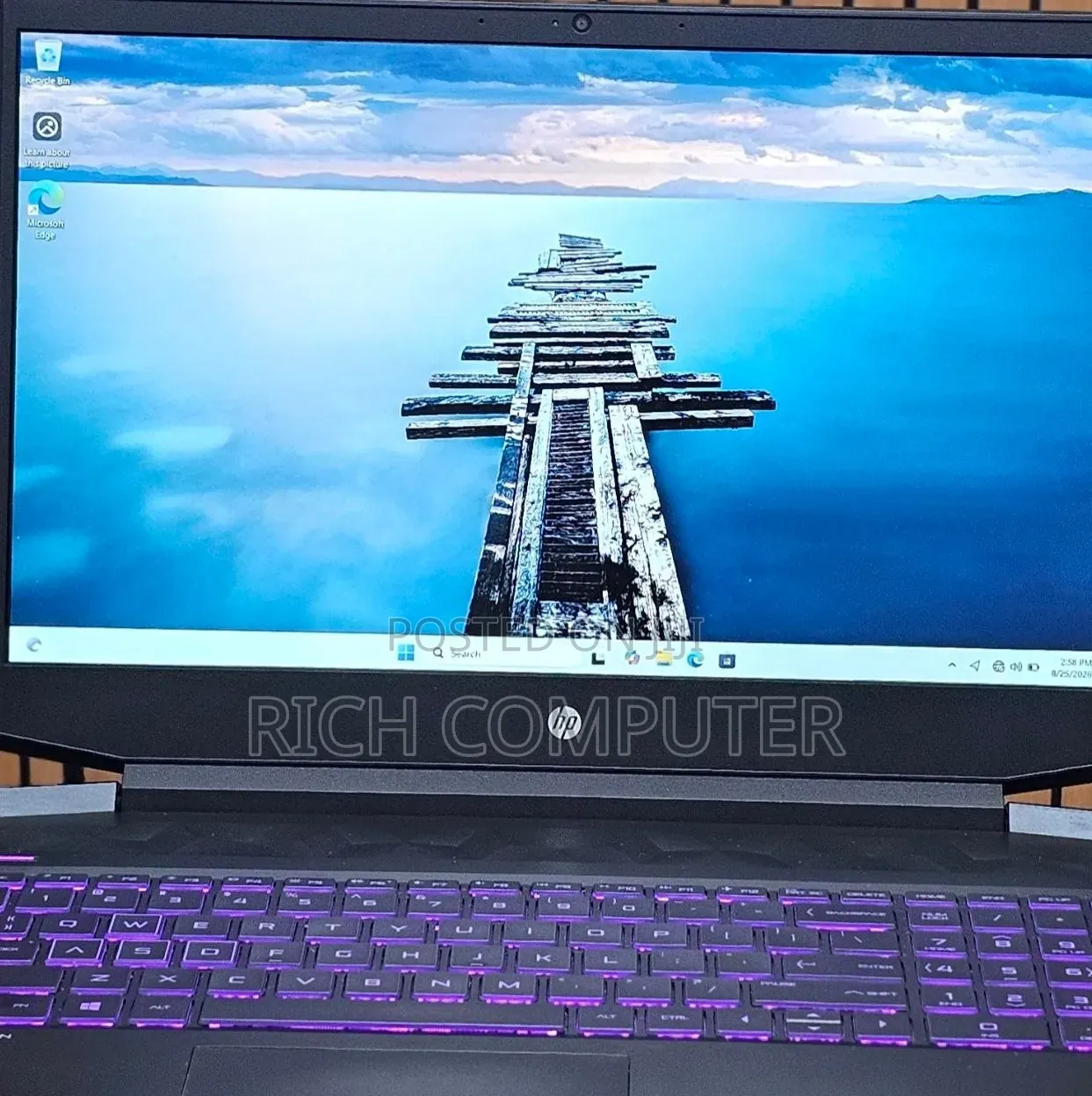 New Laptop HP Pavilion 15 8GB AMD Ryzen 5 SSD 512GB