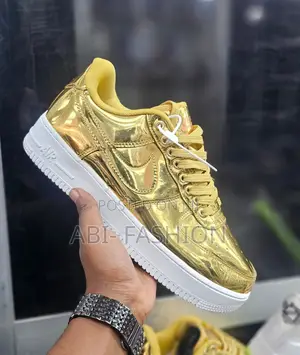 Nike Air F1 SP Metallic Gold | New Arrival | Size 40, 41, 42, 43, 44