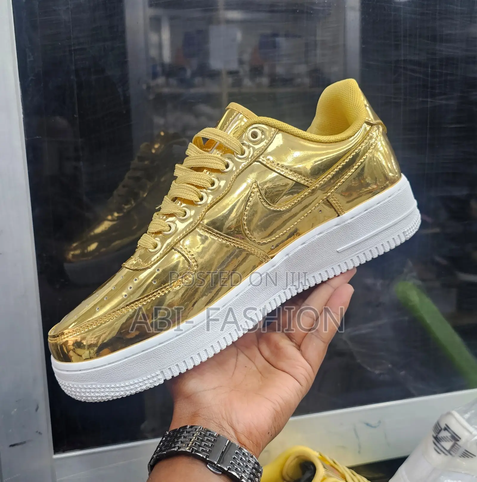 Nike Air F1 SP Metallic Gold | New Arrival | Size 40, 41, 42, 43, 44