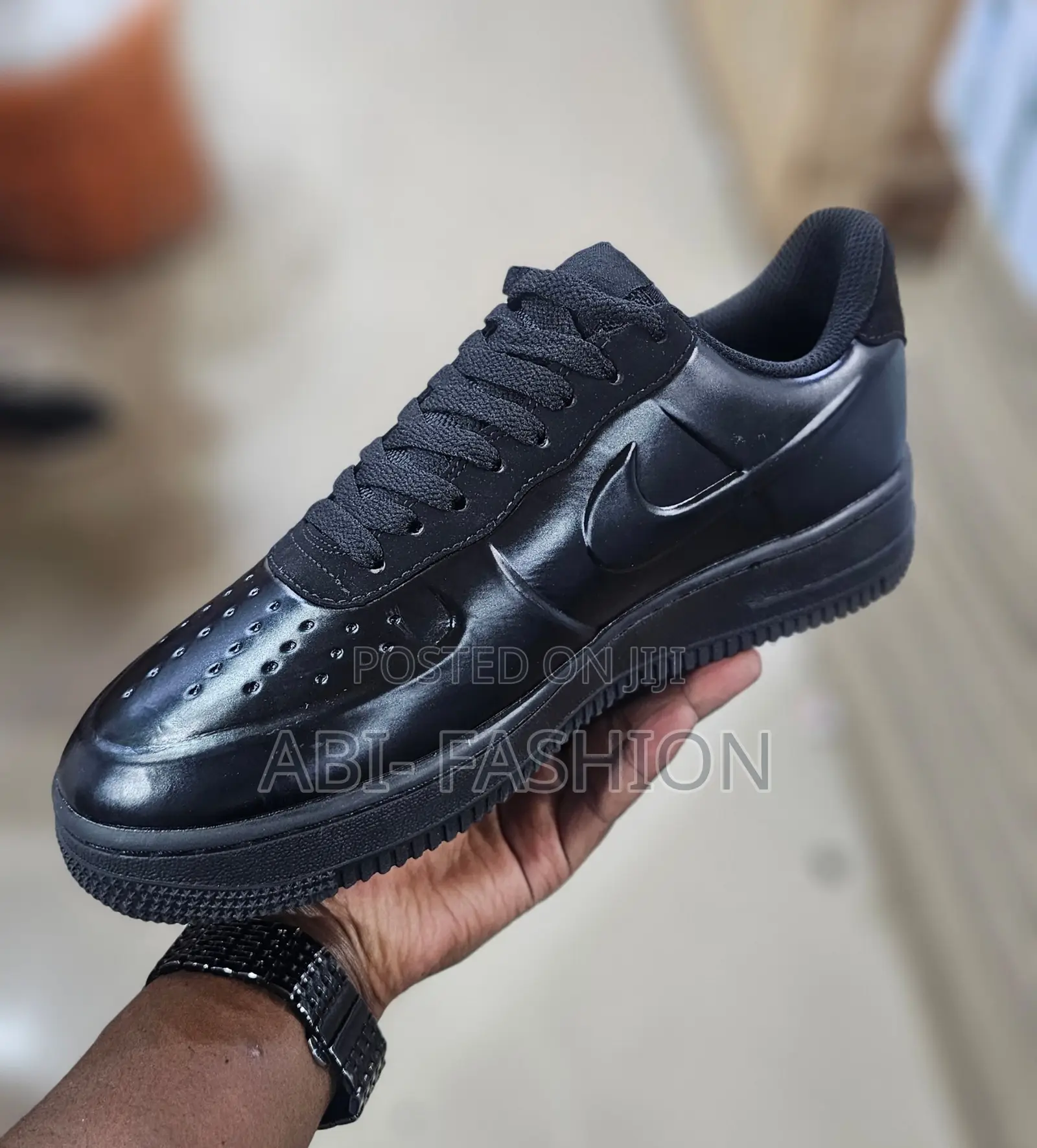 Nike Air F1 Shiny Black Patent | New Arrival | Size 40, 41, 42, 43, 44