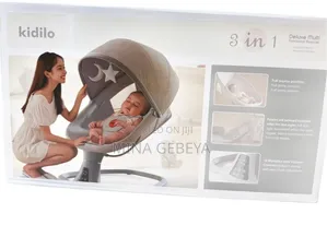 Kidilo 3-in-1 Deluxe Swing & Bassinet!