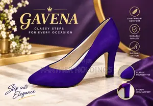 Gavena Italian Luxury Purple Heels Size 39