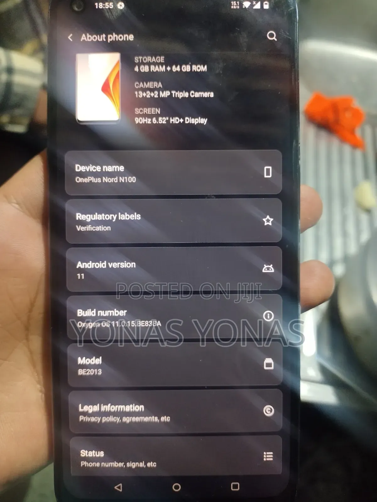 OnePlus One 64 GB Silver