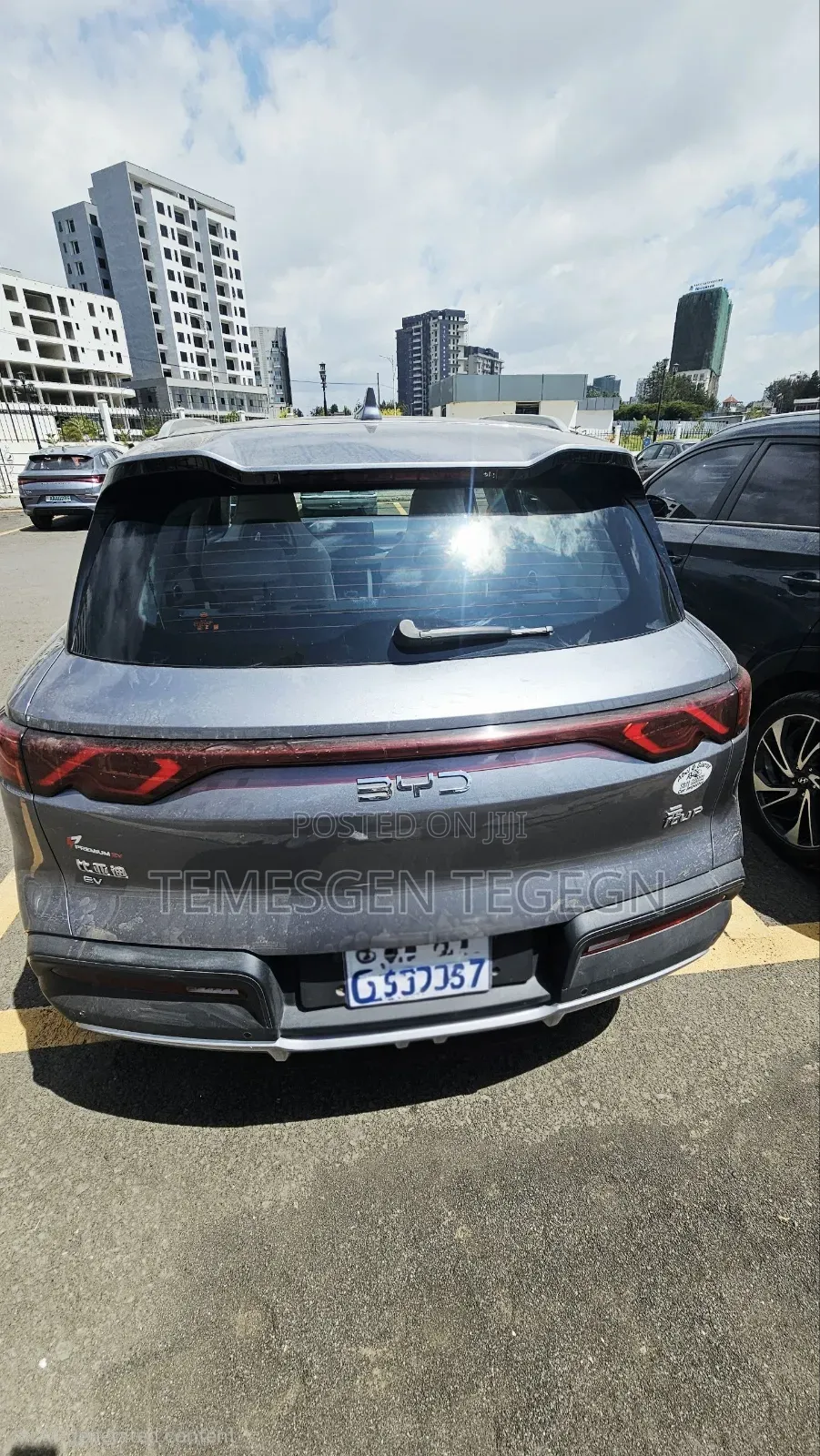 BYD Yuan Up 2024 Gray