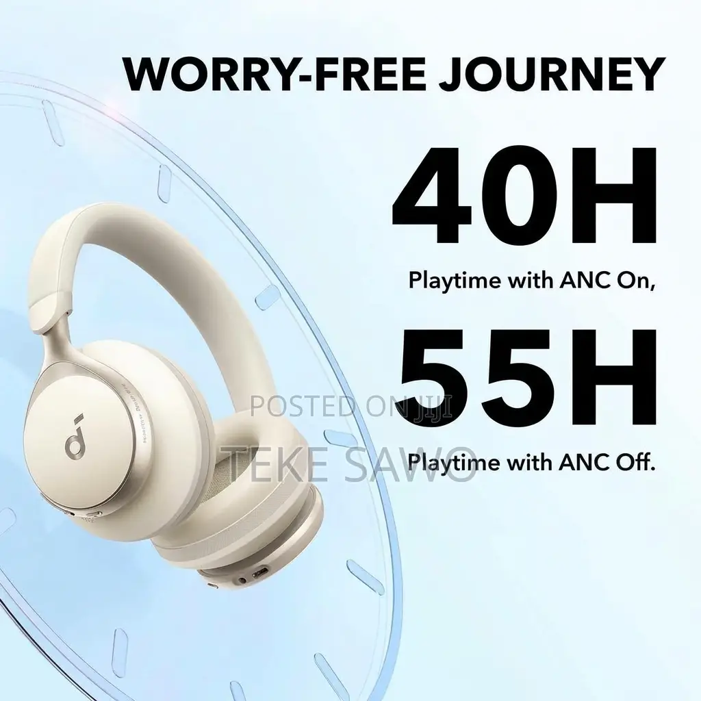 Soundcore Anker Space One ANC Over-Ear Headphones