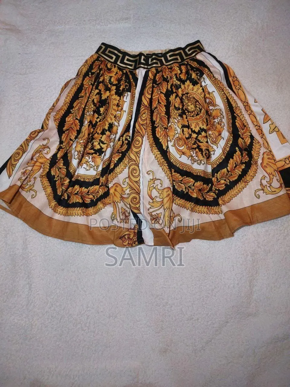 Versace Skirt and T-Shirt Set