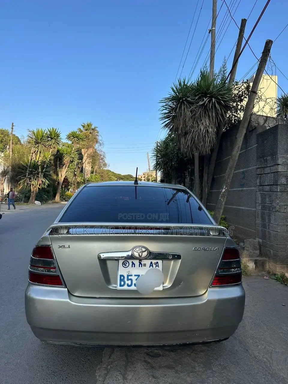 Toyota Corolla Sedan 2003 Gold