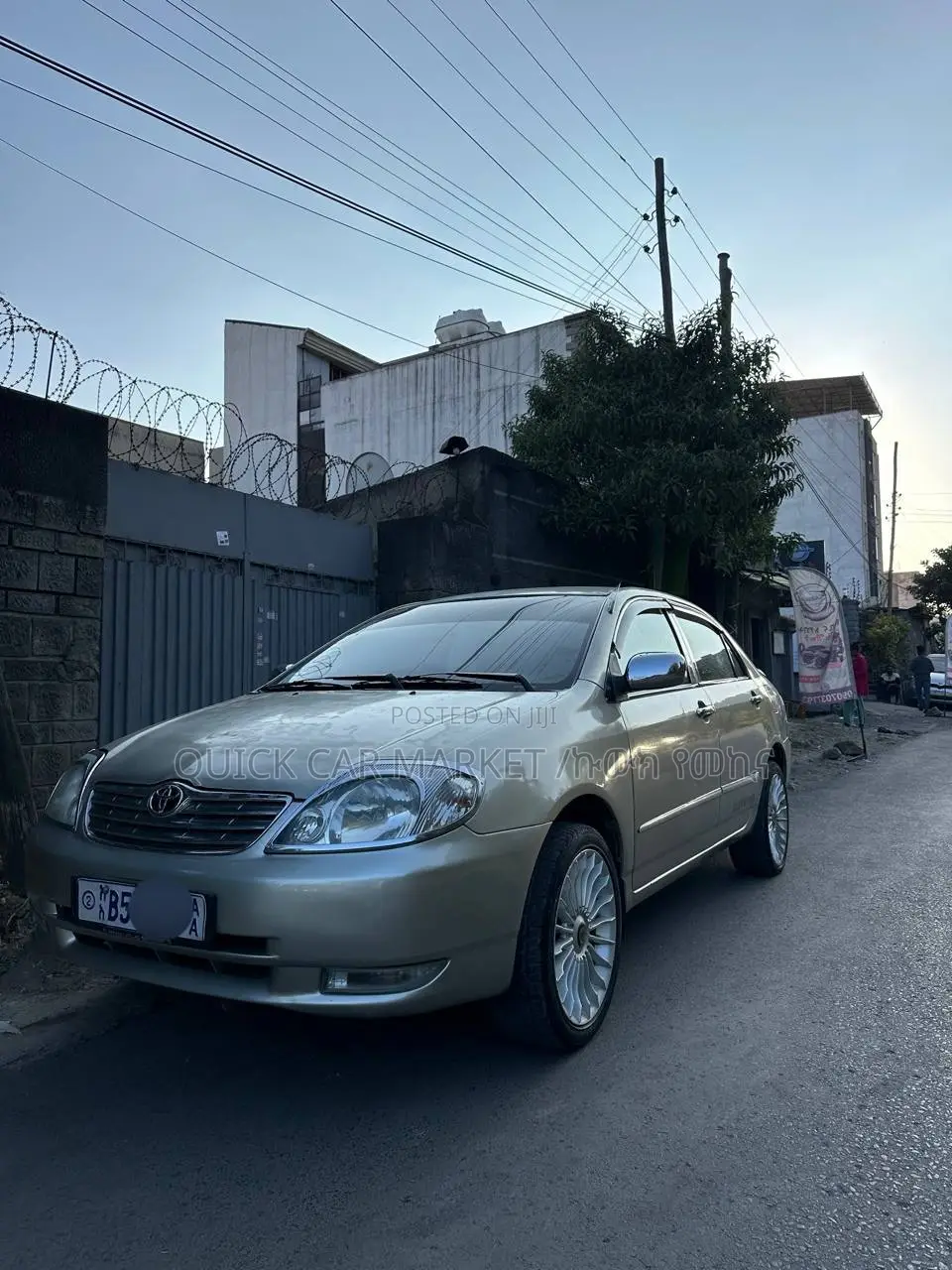 Toyota Corolla Sedan 2003 Gold