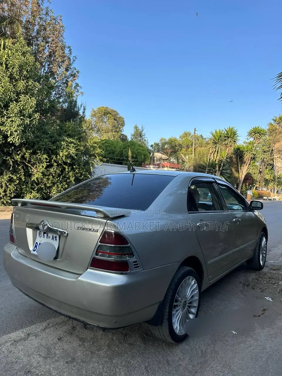 Toyota Corolla Sedan 2003 Gold