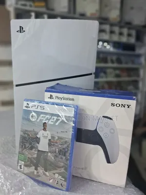 PlayStation Slim Game Installed