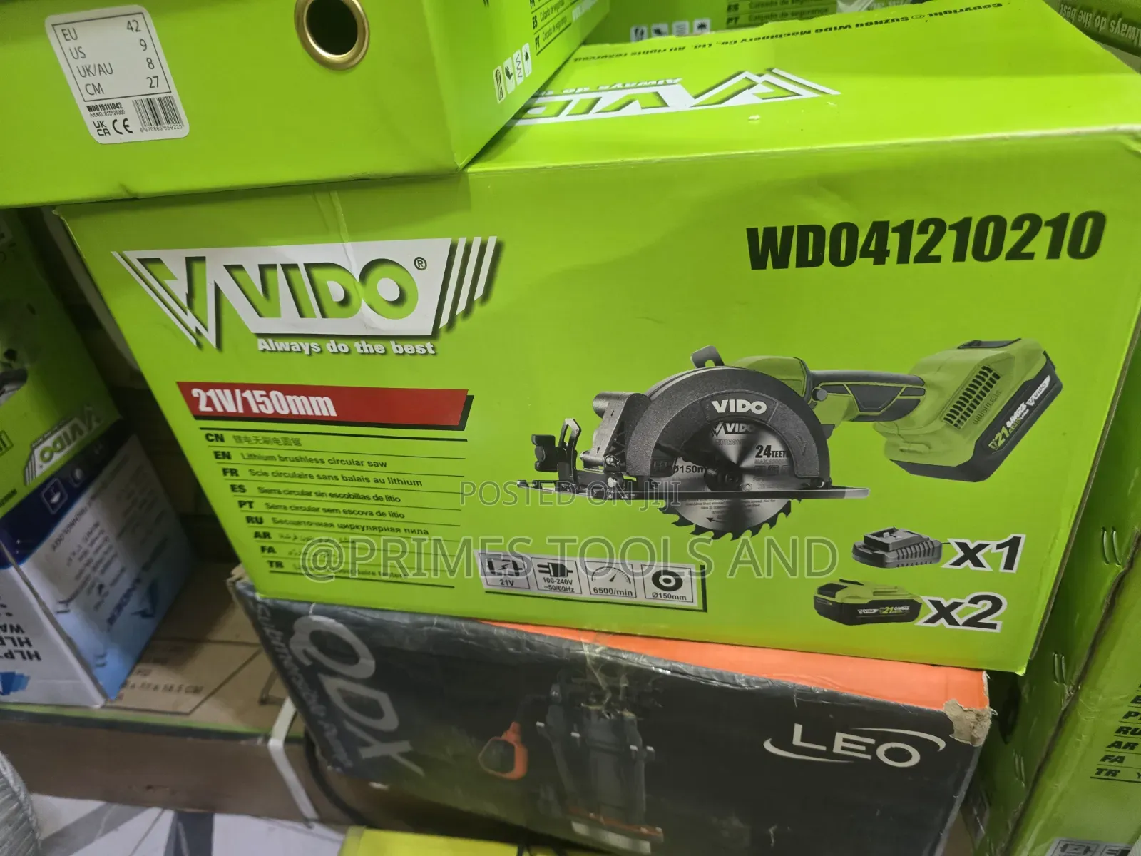 VIDO Rechargeable Circular Saw | Cordless Circular Saw