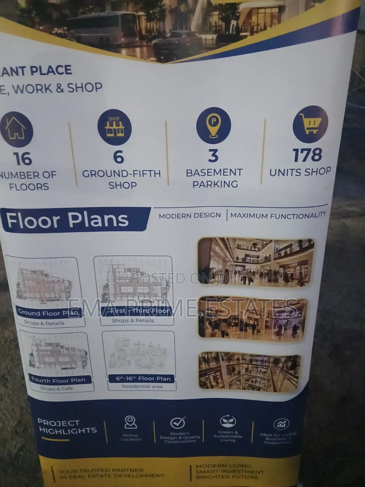 Shop and an Office for Sale