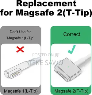 USB C to Magsafe 2 T-Tip Adapter for 2013-2015 MacBook Pro/Air