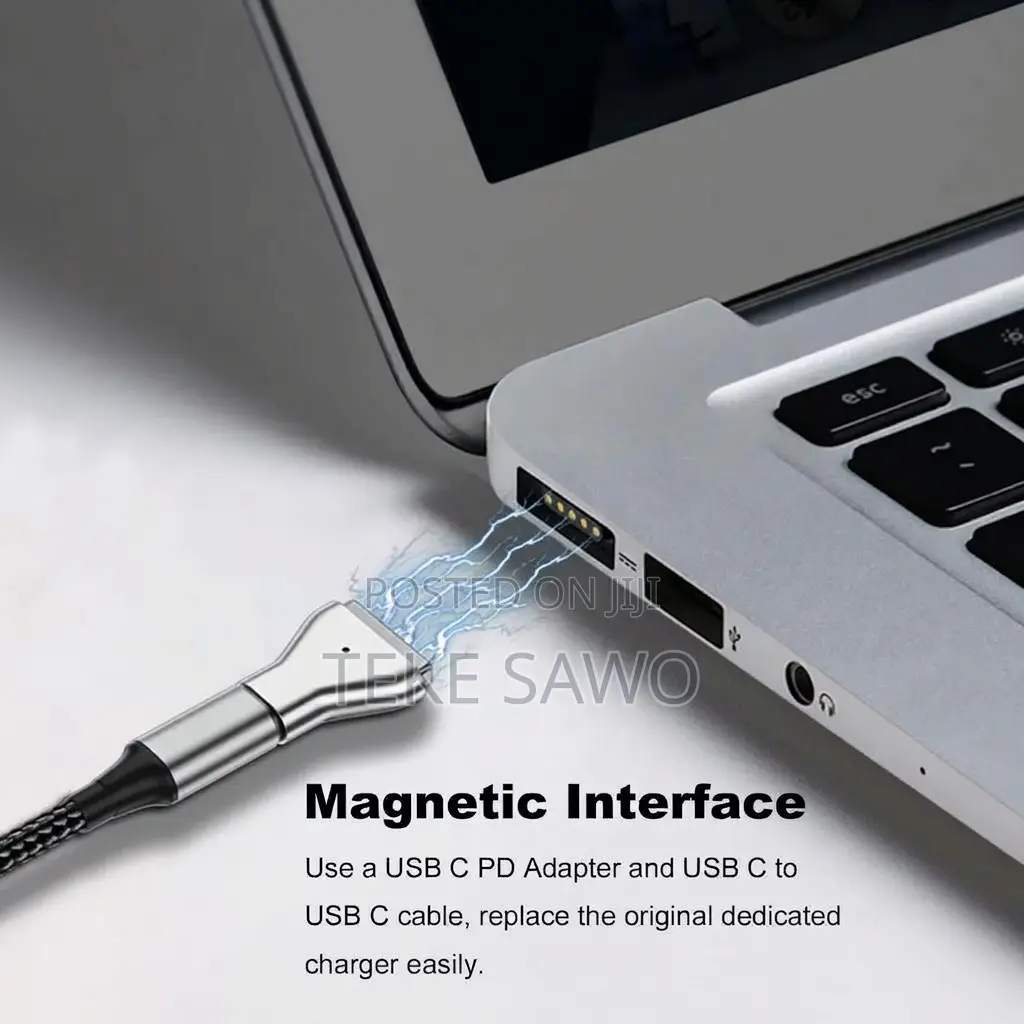 USB C to Magsafe 2 T-Tip Adapter for 2013-2015 MacBook Pro/Air
