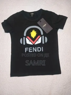 Fendi Kids "Bag Bugs" Monster DJ T-Shirt