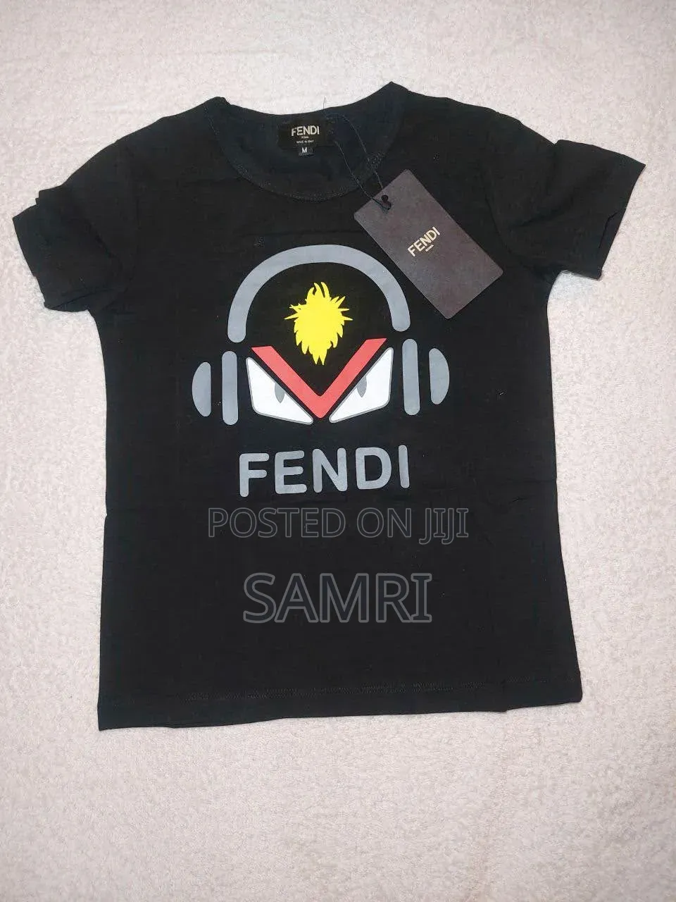 Fendi Kids "Bag Bugs" Monster DJ T-Shirt