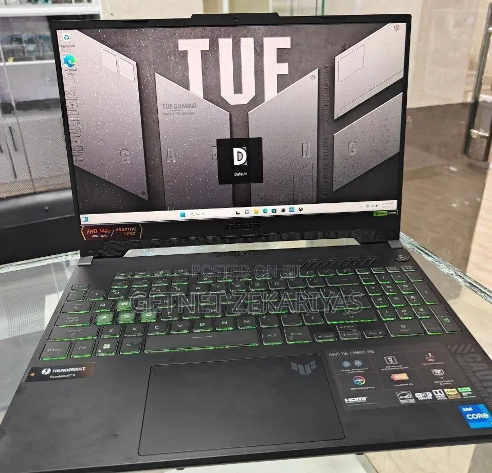 New Laptop Asus TUF Gaming A15 16GB Intel Core i7 SSD 512GB