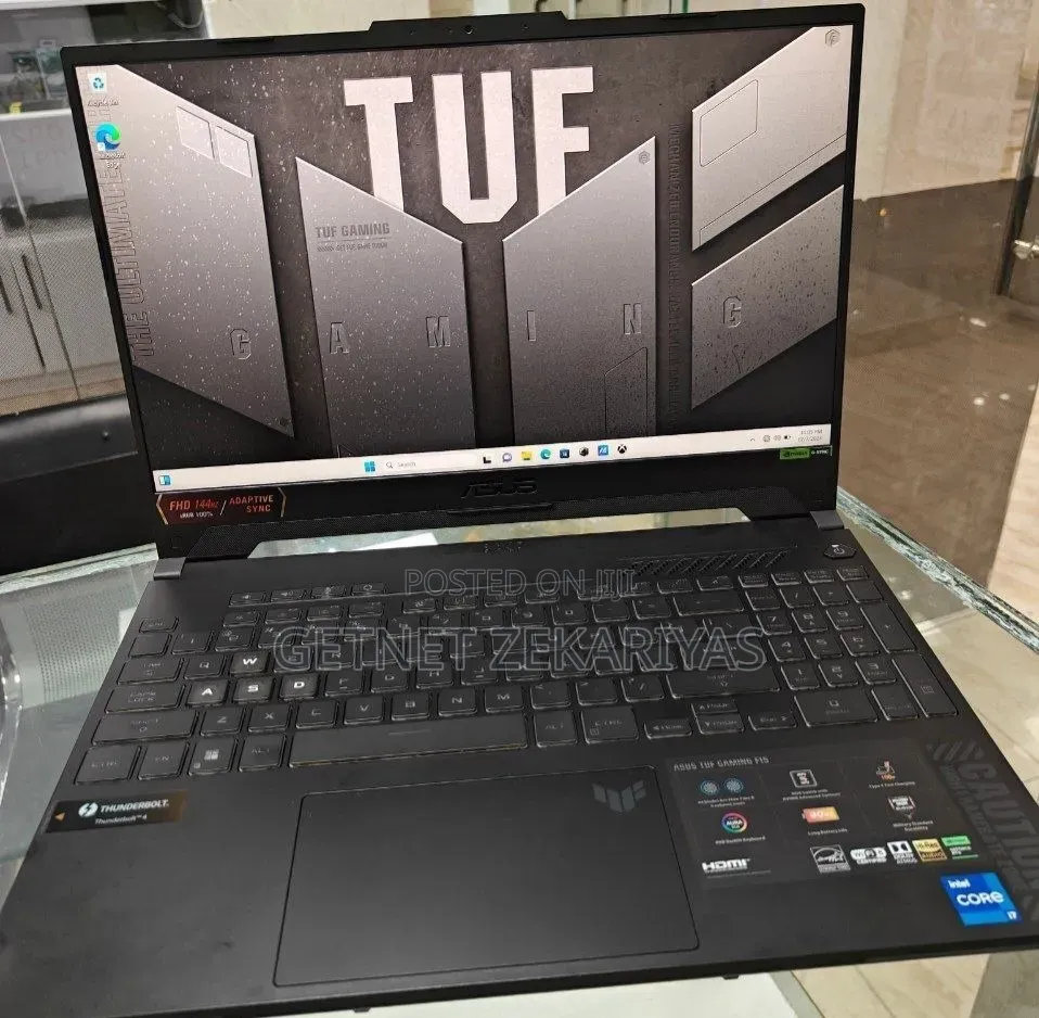New Laptop Asus TUF Gaming A15 16GB Intel Core i7 SSD 512GB