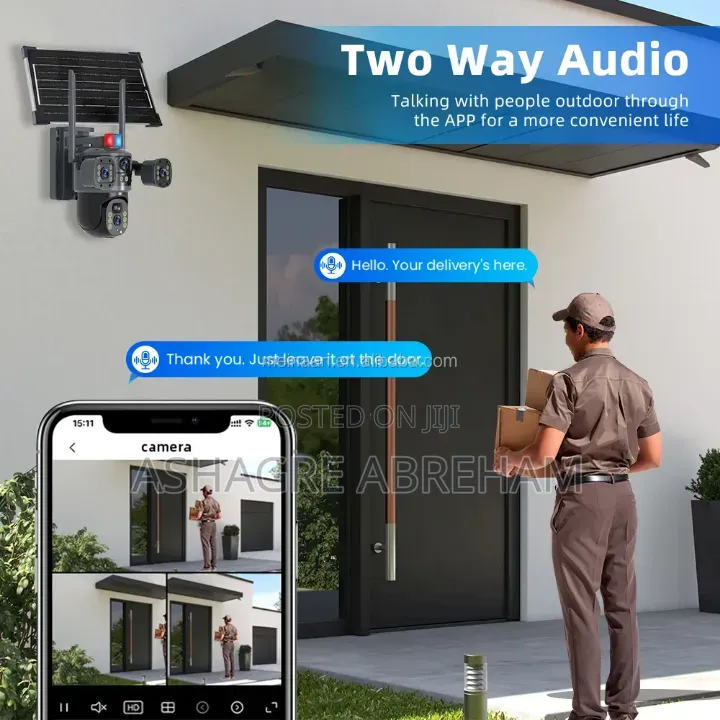 Multi Lens V380 4G CCTV Camera
