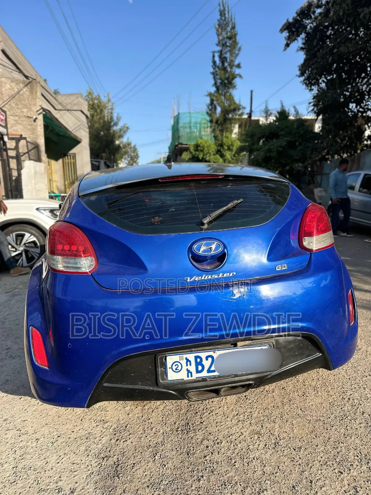 Hyundai Veloster 2013 Blue