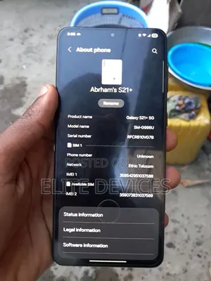 Samsung Galaxy S21+ 5G 128 GB Black