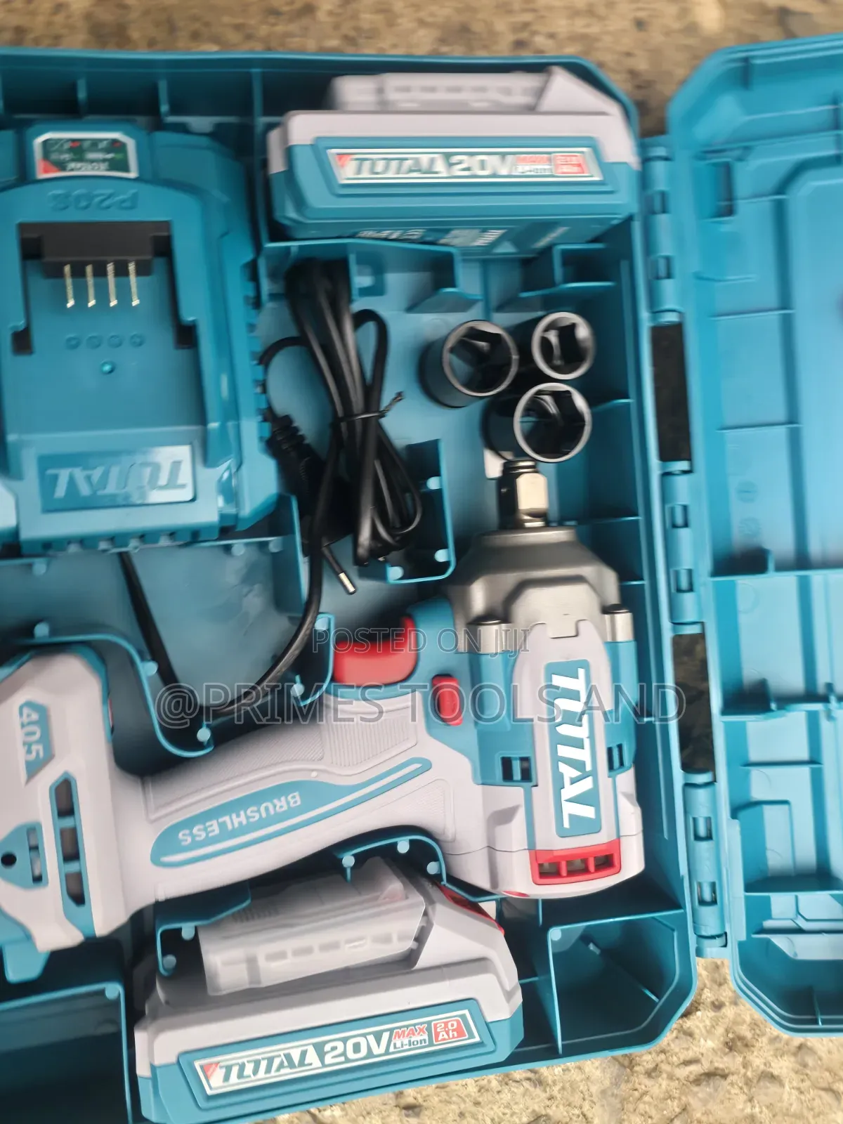 TOTAL Impact Wrench Delivers