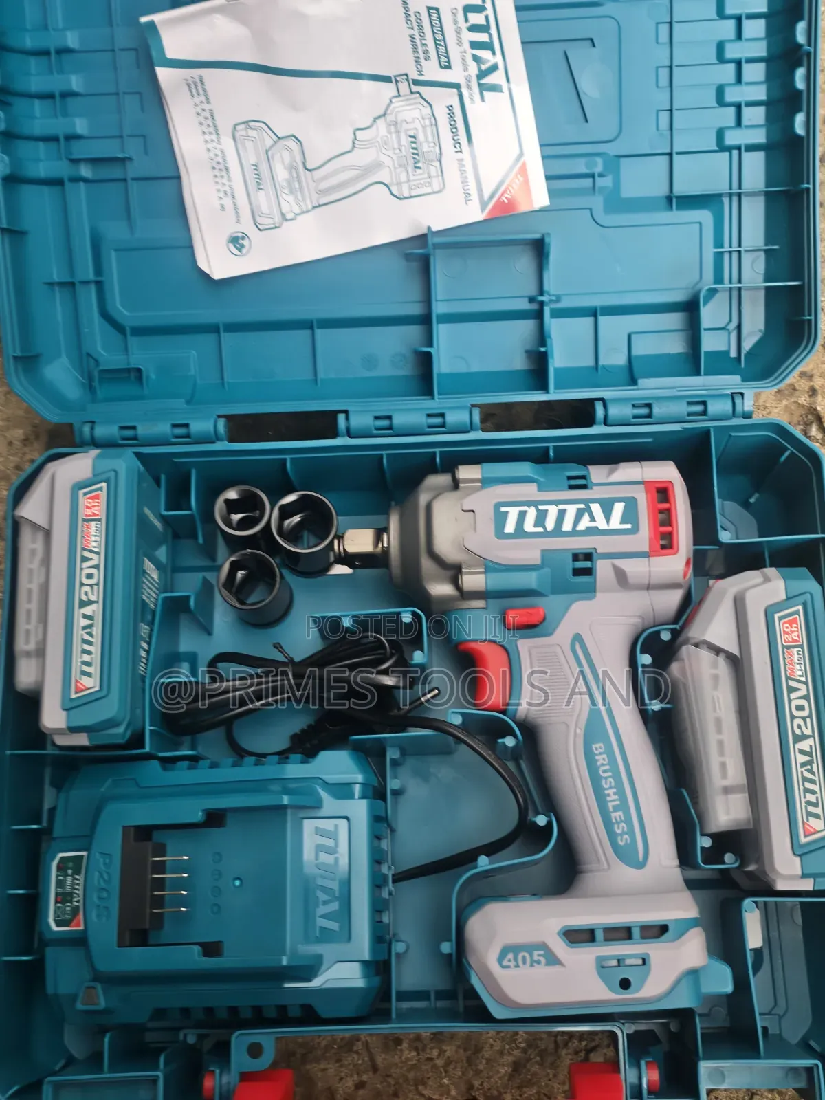 TOTAL Impact Wrench Delivers