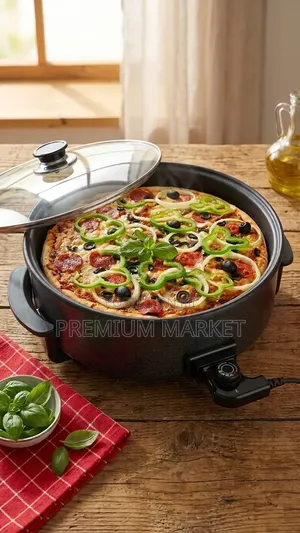 Pizza Pan Gepess 42cm ጂፓስ ፒዛ ፓን