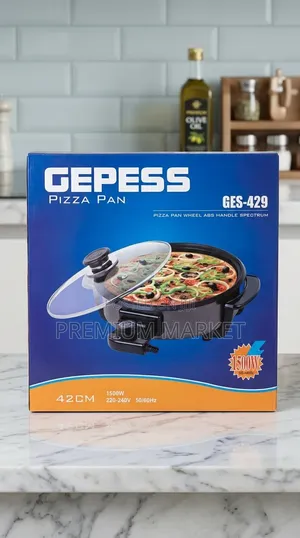 Pizza Pan Gepess 42cm ጂፓስ ፒዛ ፓን