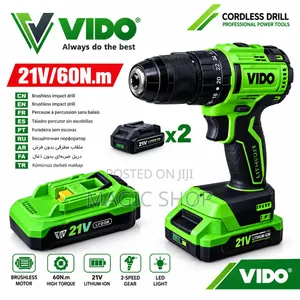 Vido Brushless Chargeable Drill 21v