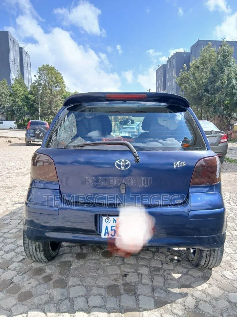 Toyota Vitz 2004 Blue