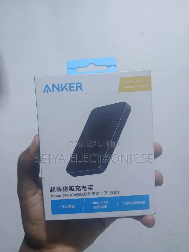 : • Anker MagGo 10,000mAh Ultra Slim Power Bank - 30W Fast Charge