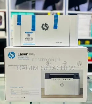 HP Laser 108a Compact Monochrome Laser Printer