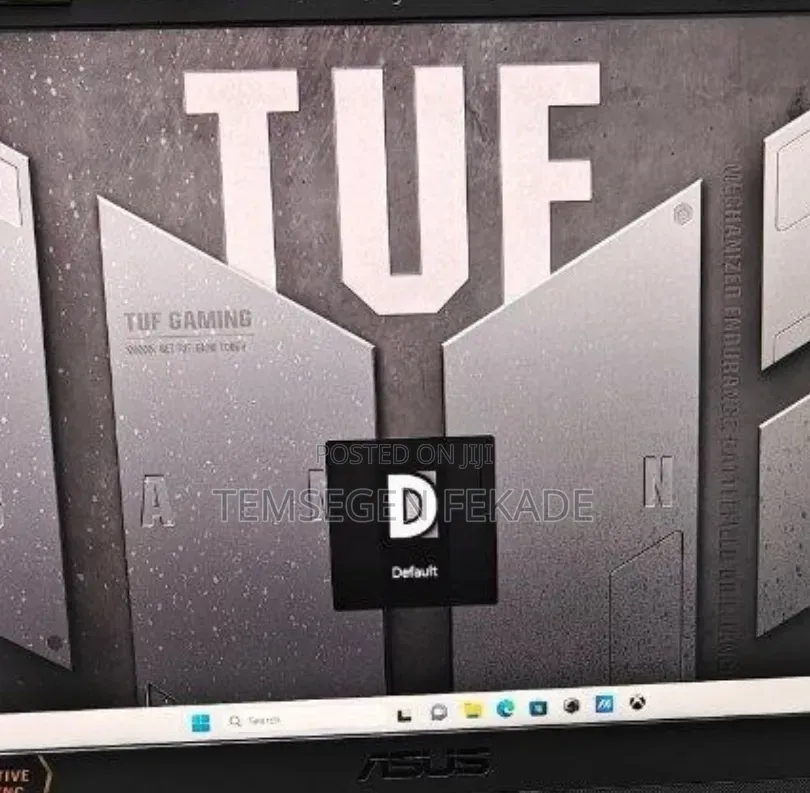 New Laptop Asus TUF Dash F15 16GB Intel Core i7 SSD 512GB
