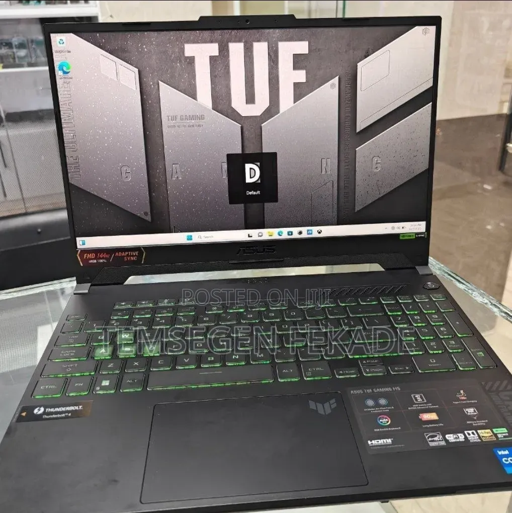 New Laptop Asus TUF Dash F15 16GB Intel Core i7 SSD 512GB