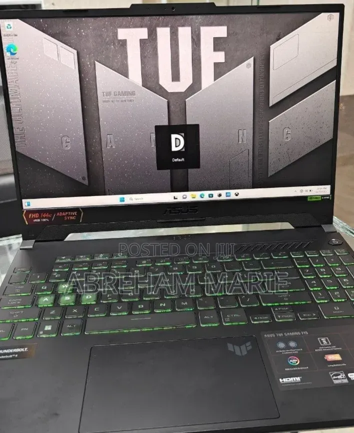 New Laptop Asus TUF Dash F15 16GB Intel Core i7 SSD 512GB