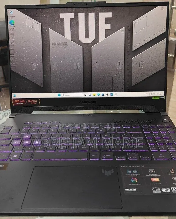 New Laptop Asus TUF Dash F15 16GB Intel Core i7 SSD 512GB