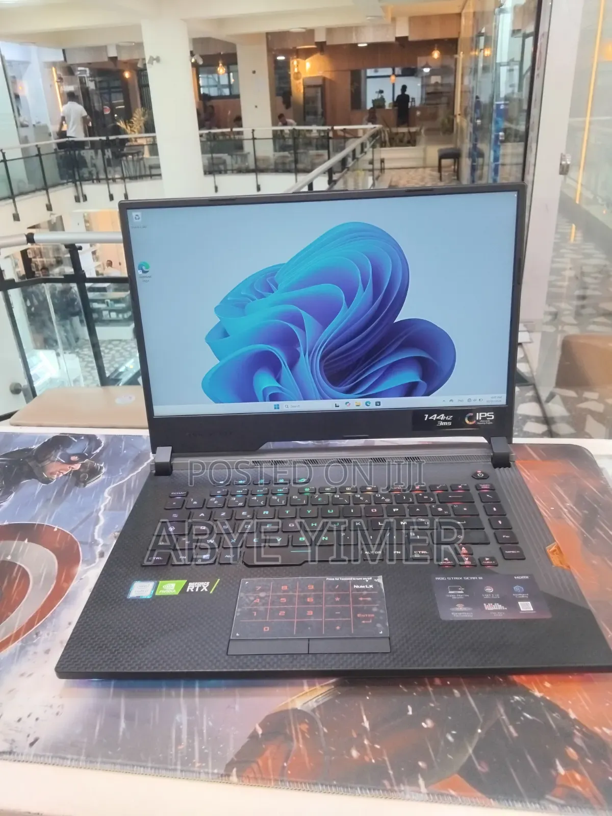 New Laptop Asus ROG Strix G15 16GB Intel Core i7 SSD 512GB
