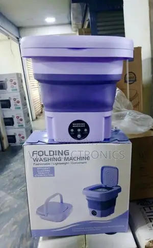 Folding Mini Washing Machine – Lightweight, Space-& Energy Saving