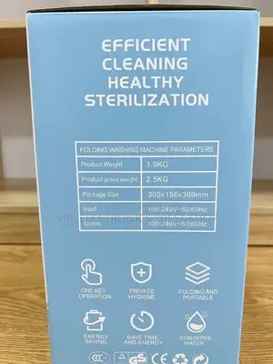 Folding Mini Washing Machine – Lightweight, Space-& Energy Saving