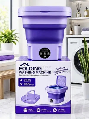Folding Mini Washing Machine – Lightweight, Space-& Energy Saving